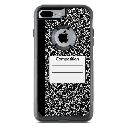 Composition Notebook OtterBox Commuter iPhone 8 Plus Case Skin