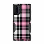 Pink Plaid OtterBox Commuter Galaxy Note 10 Plus Case Skin