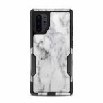 White Marble OtterBox Commuter Galaxy Note 10 Plus Case Skin