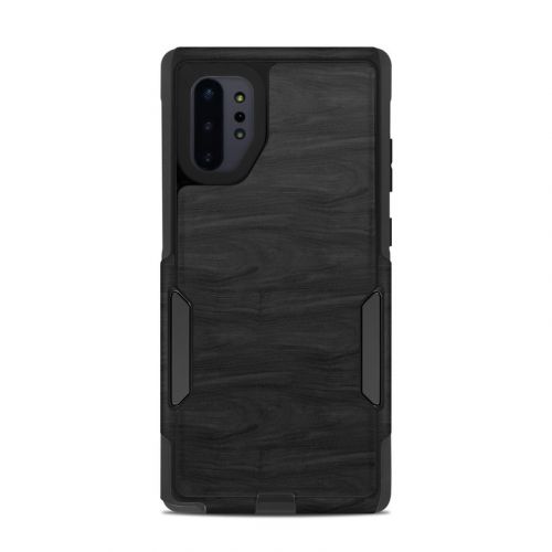 Black Woodgrain OtterBox Commuter Galaxy Note 10 Plus Case Skin