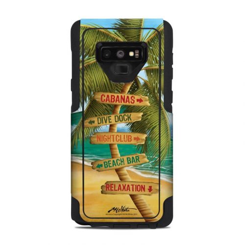 Palm Signs OtterBox Commuter Galaxy Note 9 Case Skin