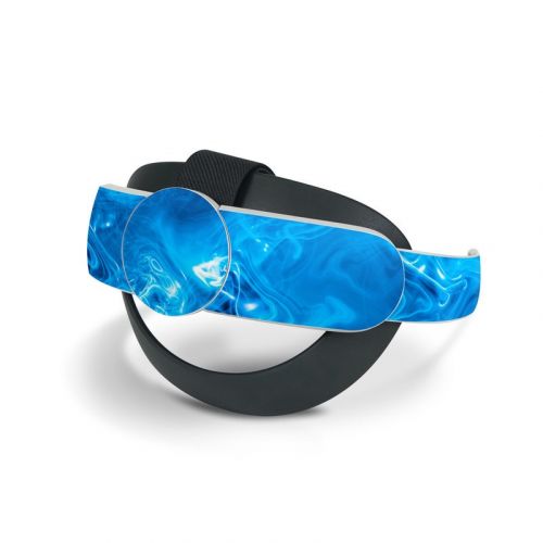 Blue Quantum Waves Oculus Quest 2 Elite Strap Skin