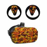 Orange Camo Oculus Quest Skin