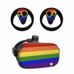 Rainbow Stripe Oculus Quest Skin