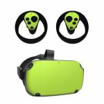 Solid State Lime Oculus Quest Skin