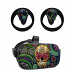 Sugar Skull Paisley Oculus Quest Skin