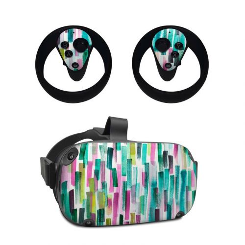 Colorful Brushstrokes Oculus Quest Skin