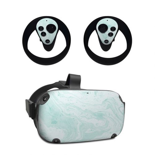Winter Green Marble Oculus Quest Skin