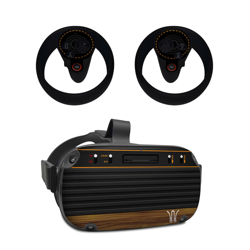 Oculus Quest Skin design of Guitar amplifier, Technology, Electronic instrument, with black, red colors