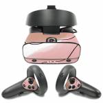 Abstract Pink and Brown Oculus Rift S Skin
