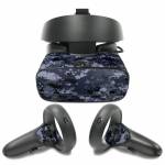 Digital Navy Camo Oculus Rift S Skin