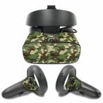 Woodland Camo Oculus Rift S Skin