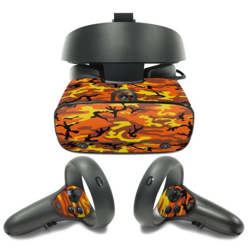 Orange Camo Oculus Rift S Skin