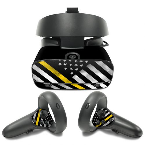Thin Yellow Line Hero Oculus Rift S Skin