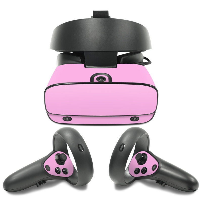Oculus Rift S Skin design of Pink, Violet, Purple, Red, Magenta, Lilac, Sky, Material property, Peach, with pink colors