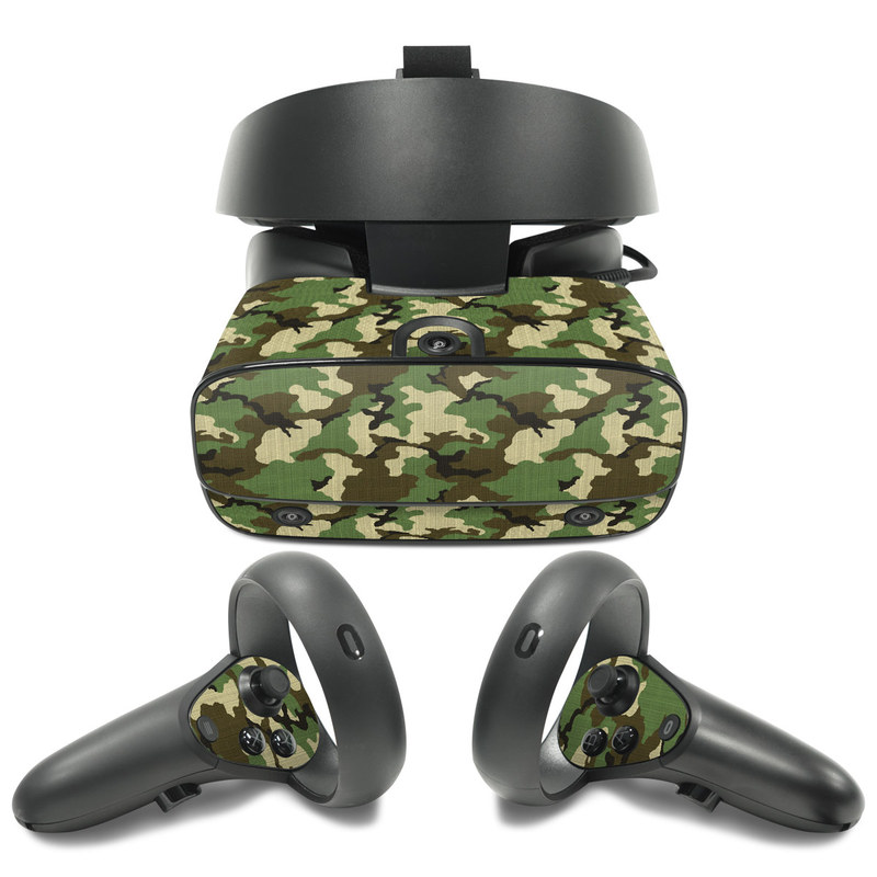 Woodland Camo Oculus Rift S Skin iStyles