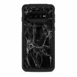 Black Marble OtterBox Commuter Galaxy S10 Case Skin