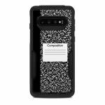 Composition Notebook OtterBox Commuter Galaxy S10 Case Skin