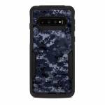 Digital Navy Camo OtterBox Commuter Galaxy S10 Case Skin