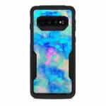 Electrify Ice Blue OtterBox Commuter Galaxy S10 Case Skin