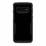 Solid State Black OtterBox Commuter Galaxy S10 Case Skin
