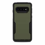 Solid State Olive Drab OtterBox Commuter Galaxy S10 Case Skin