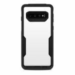 Solid State White OtterBox Commuter Galaxy S10 Case Skin