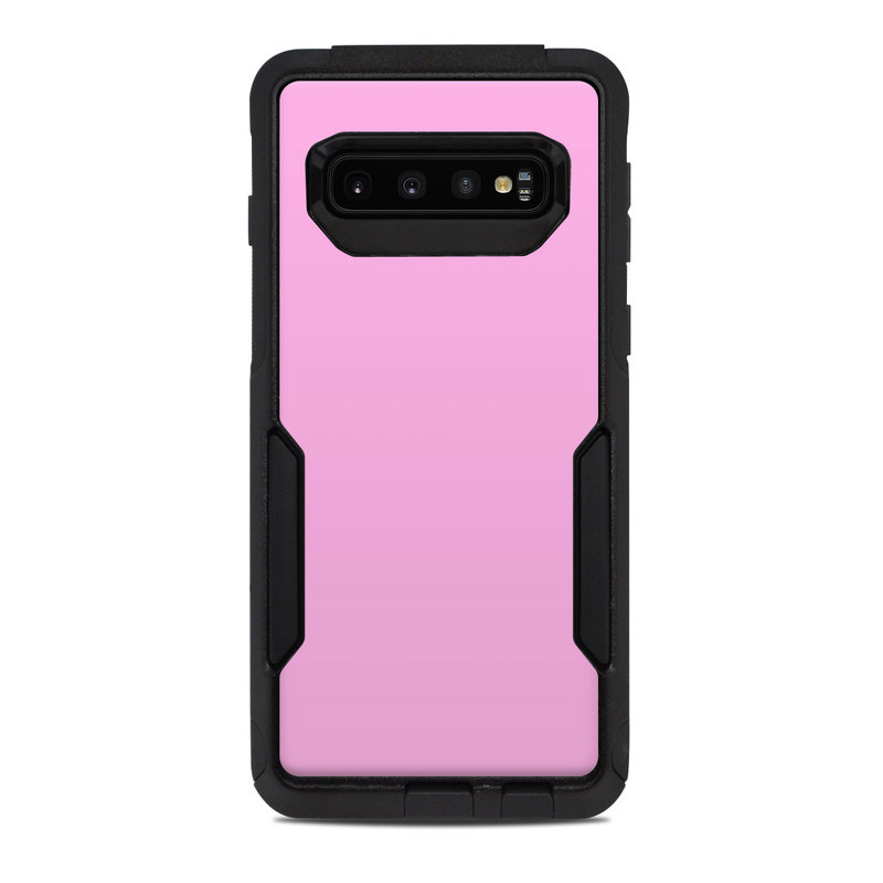 OtterBox Commuter Galaxy S10 Case Skin design of Pink, Violet, Purple, Red, Magenta, Lilac, Sky, Material property, Peach, with pink colors