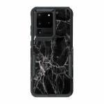 Black Marble OtterBox Commuter Galaxy S20 Ultra Case Skin