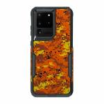 Digital Orange Camo OtterBox Commuter Galaxy S20 Ultra Case Skin