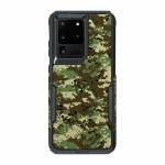Digital Woodland Camo OtterBox Commuter Galaxy S20 Ultra Case Skin