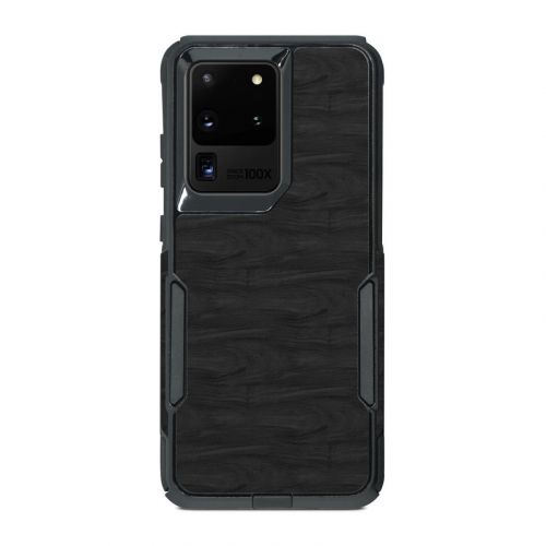 Black Woodgrain OtterBox Commuter Galaxy S20 Ultra Case Skin