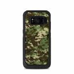 Digital Woodland Camo OtterBox Commuter Galaxy S8 Case Skin