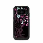 Dark Flowers OtterBox Commuter Galaxy S8 Case Skin