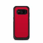Solid State Red OtterBox Commuter Galaxy S8 Case Skin