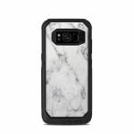 White Marble OtterBox Commuter Galaxy S8 Case Skin