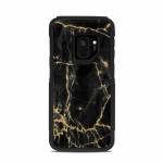 Black Gold Marble OtterBox Commuter Galaxy S9 Case Skin