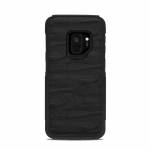 Black Woodgrain OtterBox Commuter Galaxy S9 Case Skin