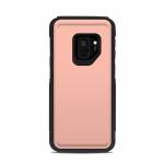 Solid State Peach OtterBox Commuter Galaxy S9 Case Skin