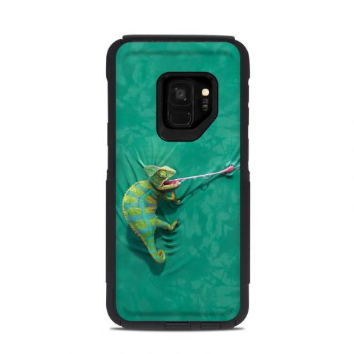 Iguana OtterBox Commuter Galaxy S9 Case Skin