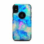 Electrify Ice Blue OtterBox Commuter iPhone XS Case Skin