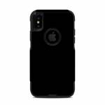Solid State Black OtterBox Commuter iPhone XS Case Skin