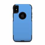 Solid State Blue OtterBox Commuter iPhone XS Case Skin