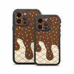 Chocolate Ice Cream Drip OtterBox Fre iPhone 14 Series Case Skin
