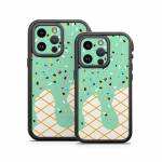 Mint Chocolate Chip Ice Cream Drip OtterBox Fre iPhone 14 Series Case Skin