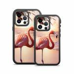 Flamingo Palm OtterBox Fre iPhone 14 Series Case Skin
