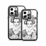 Geisha Sketch OtterBox Fre iPhone 14 Series Case Skin
