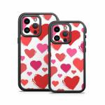 Hearts OtterBox Fre iPhone 14 Series Case Skin