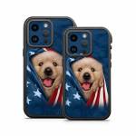Patriotic Retriever OtterBox Fre iPhone 14 Series Case Skin