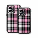 Pink Plaid OtterBox Fre iPhone 14 Series Case Skin